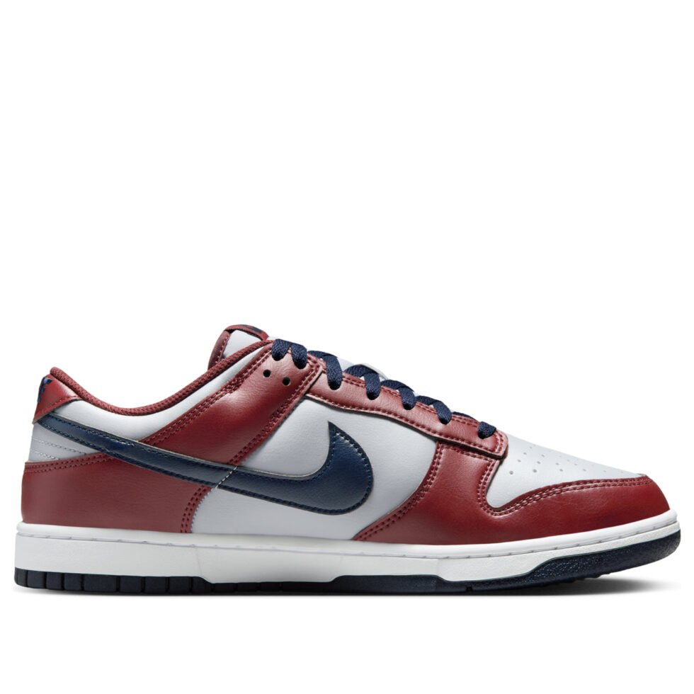 Nike Dunk Low Retro 'Wolf Grey Obsidian Dark Team Red' HF5441-003 - Image 6