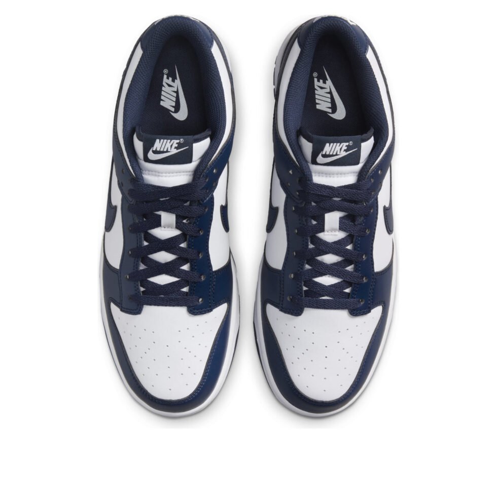 Nike Dunk Low 'White Midnight Navy' HF5441-107 - Image 2