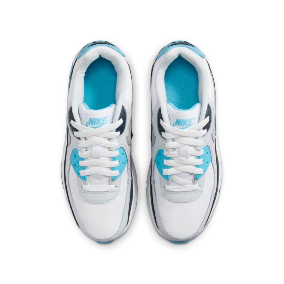 (GS) Nike Air Max 90 'Baltic Blue' HF6358-100 - Image 4