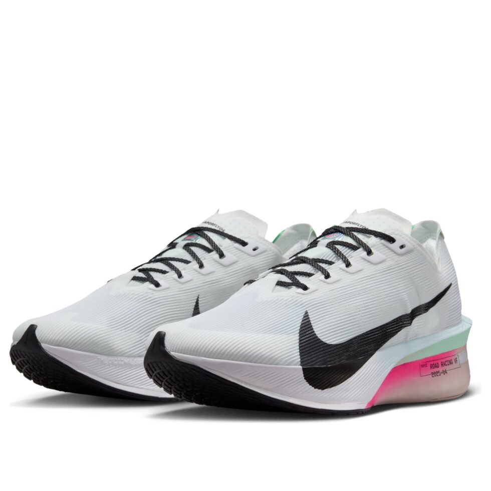 Nike ZoomX Vaporfly 4 'White Black Hyper Pink Mint Foam' HF6414-101 - Image 4