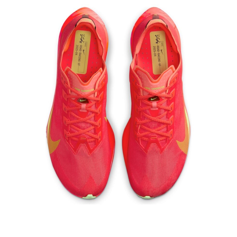 Nike ZoomX Vaporfly Next% 4 'Bright Crimson Mint Foam Cave Purple Lime Blast' HF6414-600 - Image 2