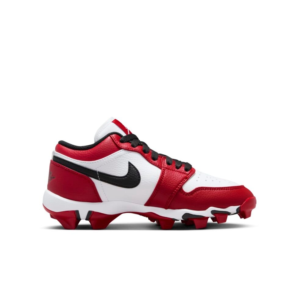 (GS) Air Jordan 1 Low Cleat 'Chicago' HF6885-106 - Image 2