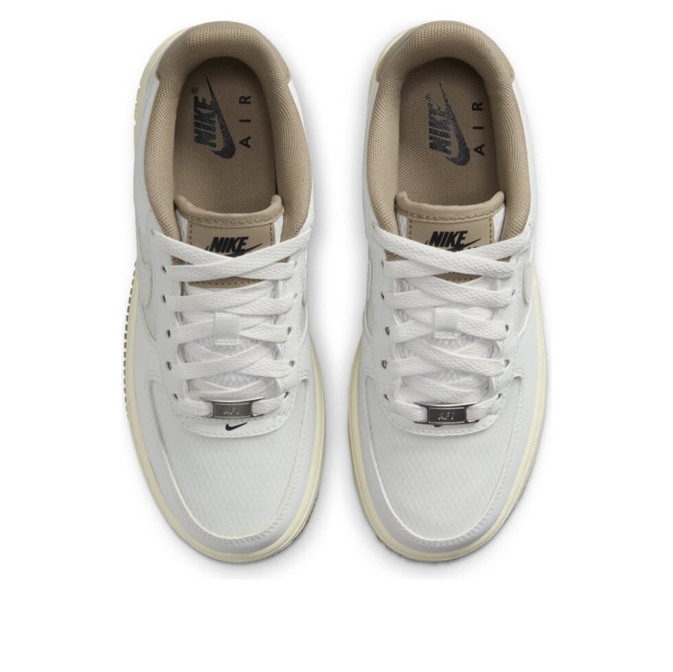 (GS) Nike Air Force 1 LV8 'Summit White Khaki' HF6924-100 - Image 2