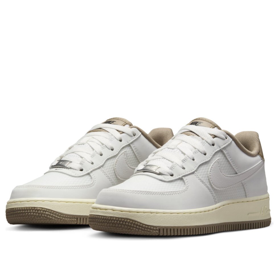 (GS) Nike Air Force 1 LV8 'Summit White Khaki' HF6924-100 - Image 4