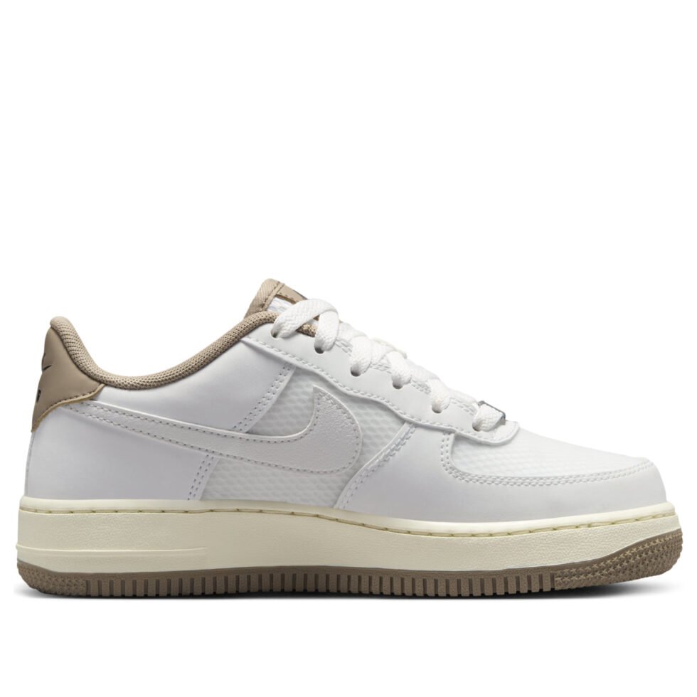 (GS) Nike Air Force 1 LV8 'Summit White Khaki' HF6924-100 - Image 6