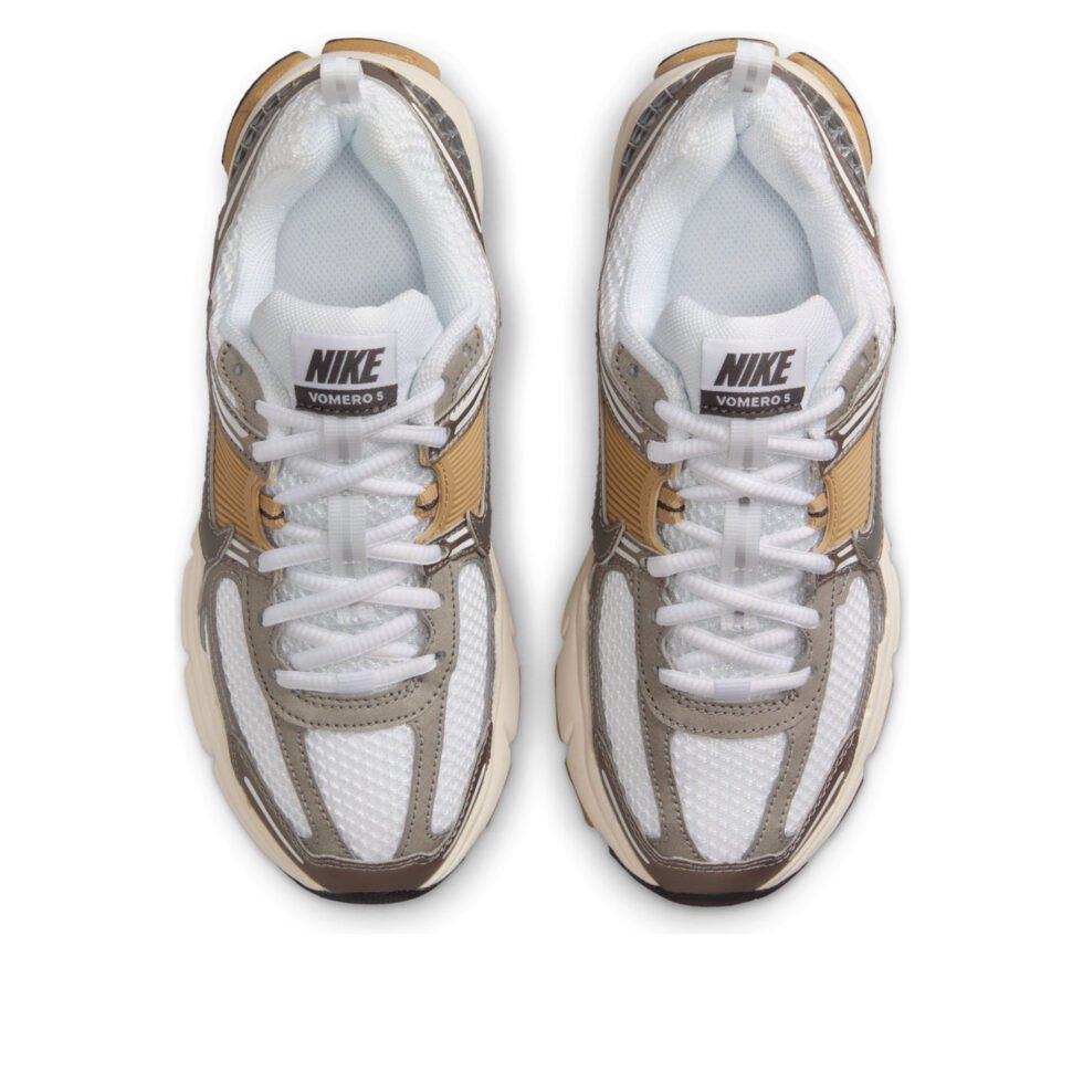 (GS) Nike Air Zoom Vomero 5 'Metallic Pewter Parachute Beige' HF6998-004 - Image 2