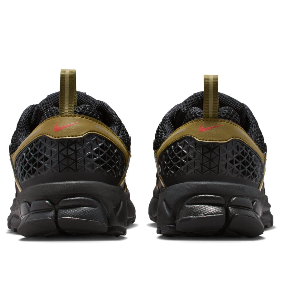 (GS) Nike Air Zoom Vomero 5 'Black Olive Flak Red' HF6998-013 - Image 3