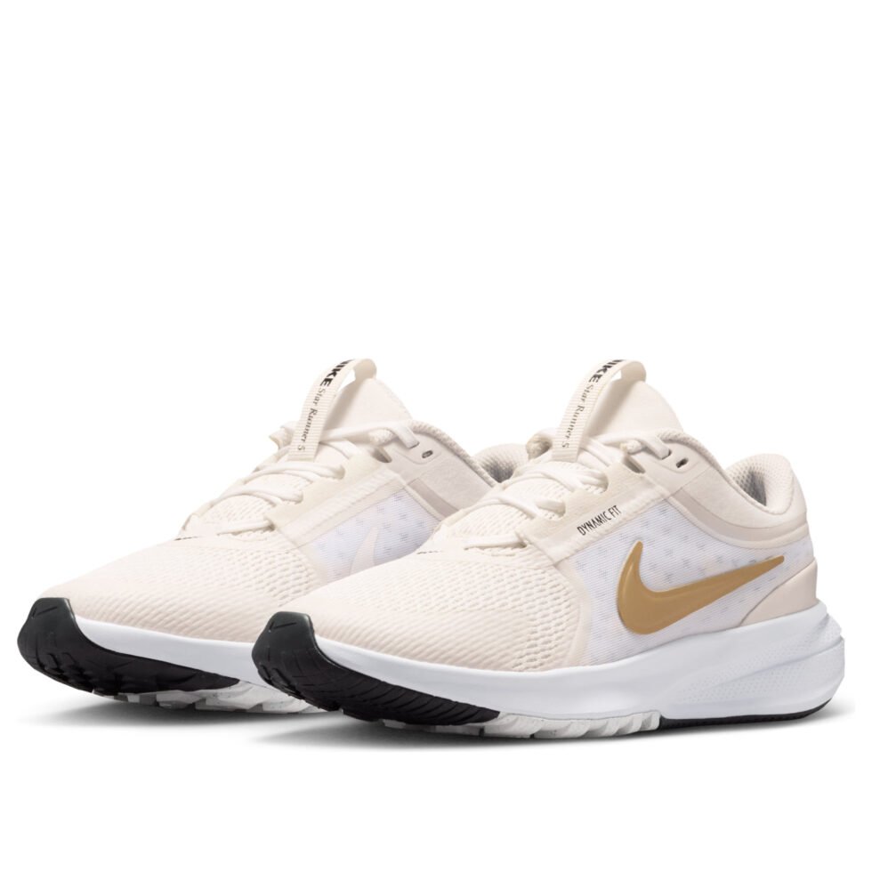 (GS) Nike Star Runner 5 'Platinum Tint Gold'  HF7004-007 - Image 4