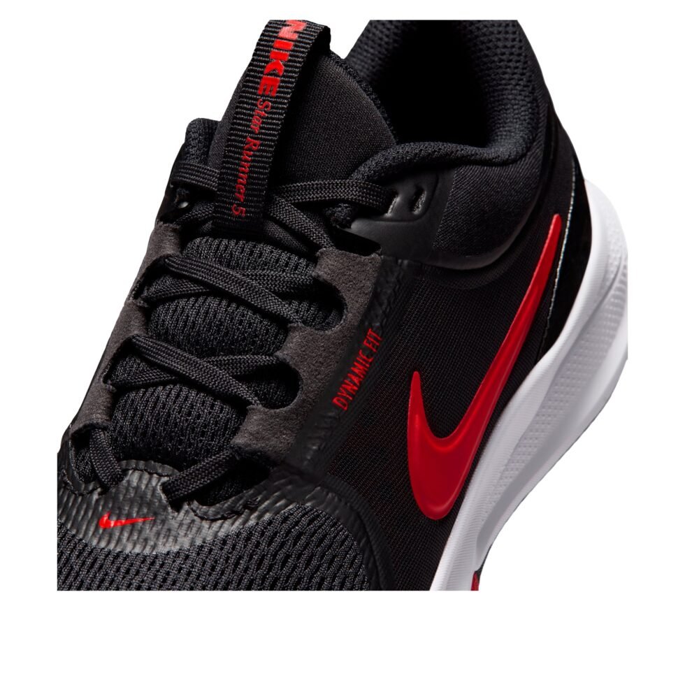 (GS) Nike Star Runner 5 'Black University Red' HF7004-014 - Image 6