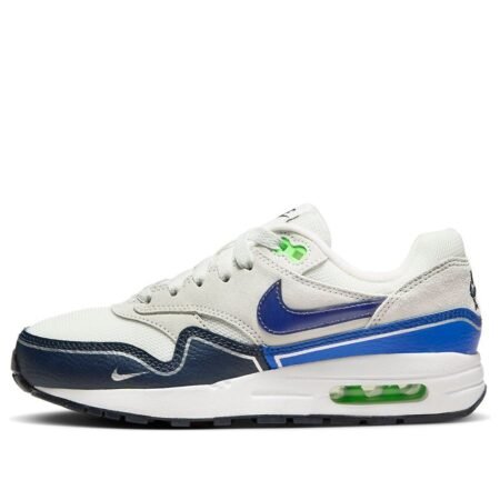 (GS) Nike Air Max 1 'Obsidian Royal Outlines' HF7814-100