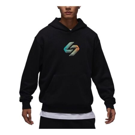 Air Jordan Luka Graphic Hoodie Asia Sizing 'Black' HF8091-010