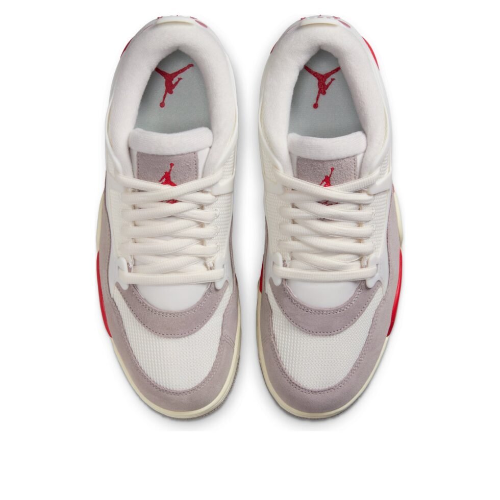 Air Jordan 4 RM 'White Varsity Red' HF8126-100 - Image 2