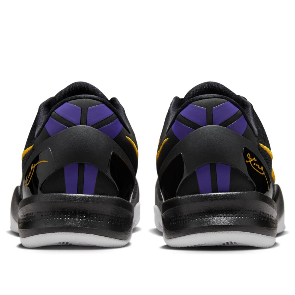 Nike Kobe 8 Protro 'Black University Gold' HF9550-001 - Image 3