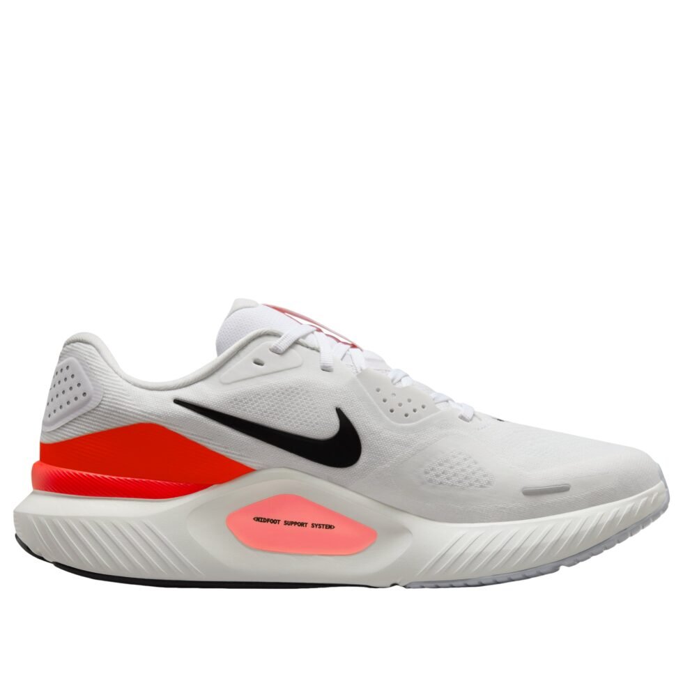 Nike Structure 26 'White Black Bright Crimson' HJ1102-102 - Image 6