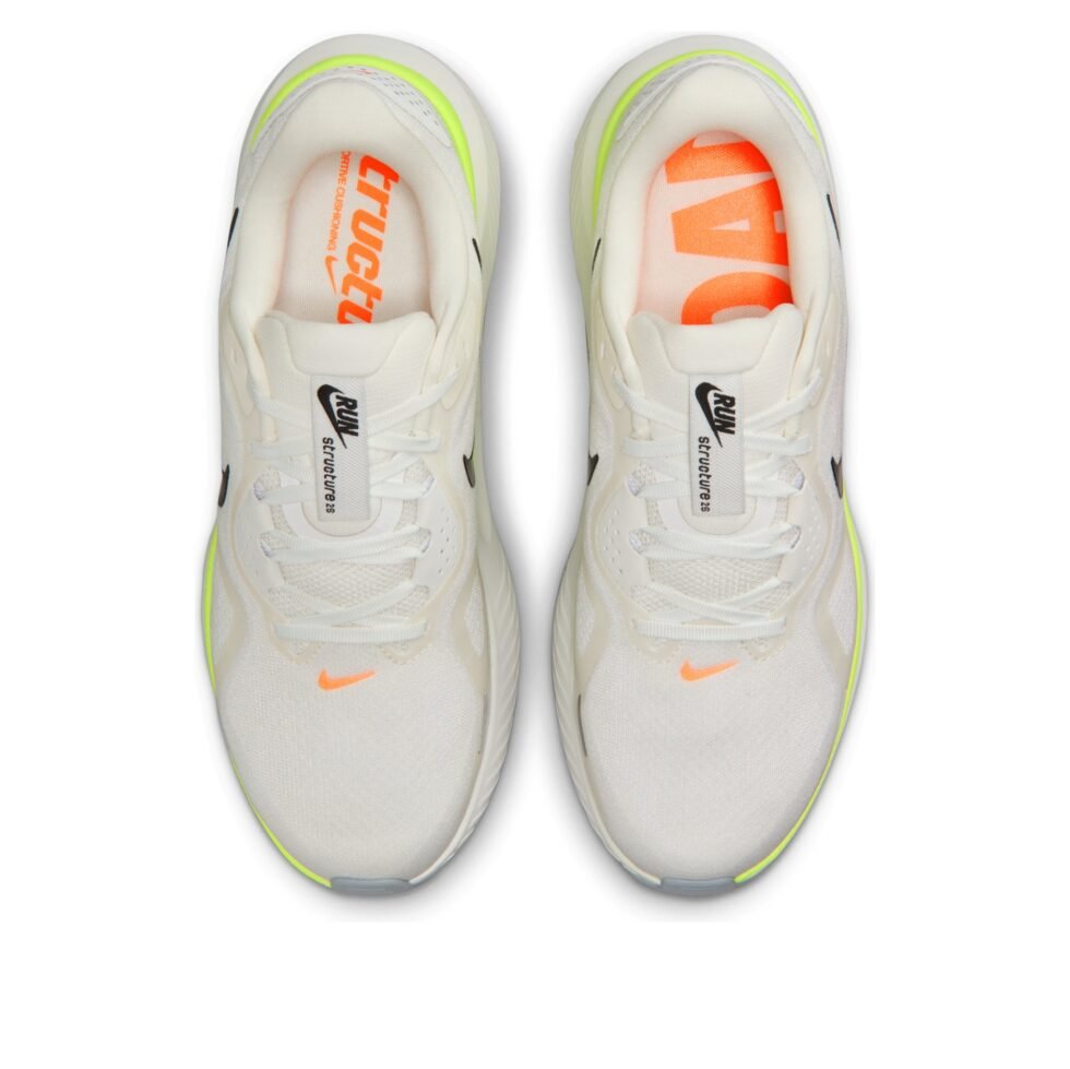 Nike Structure 26 'Summit White Black Volt' HJ1102-103 - Image 2