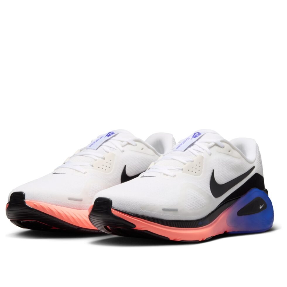 Nike Structure 26 'White Black Atomic Pink Racer Blue' HJ1102-109 - Image 2