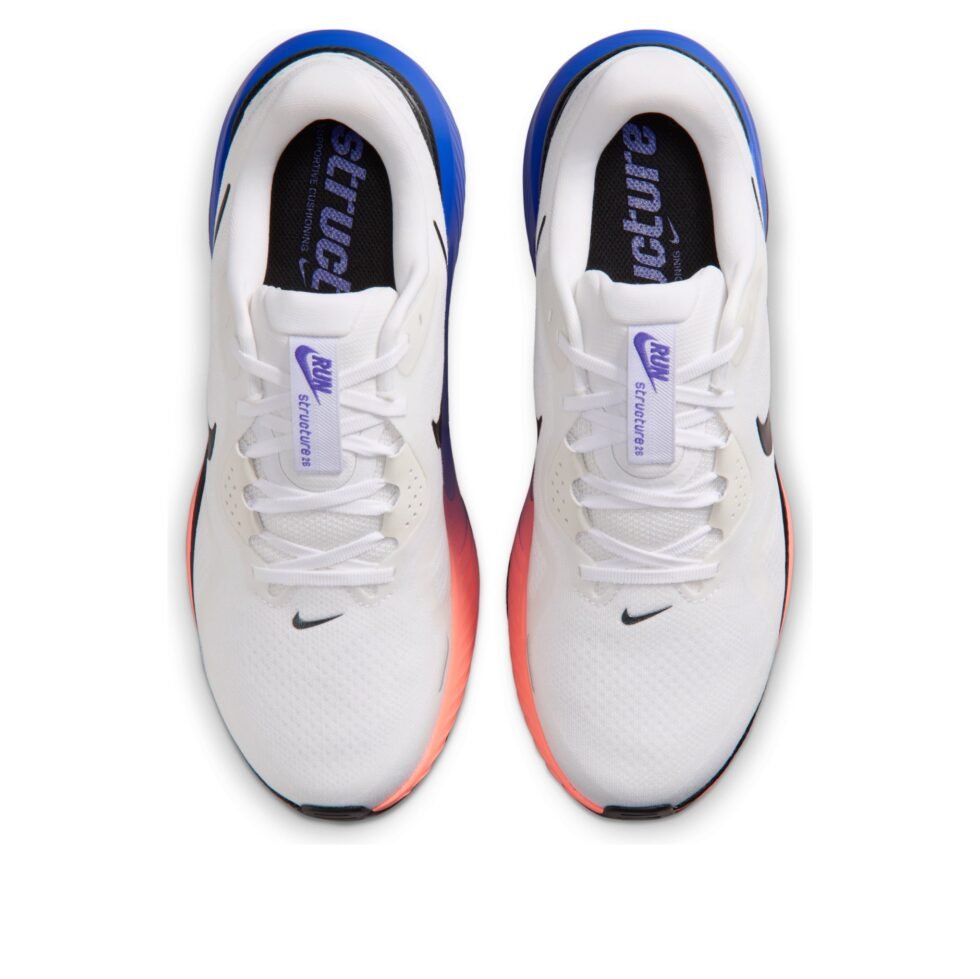 Nike Structure 26 'White Black Atomic Pink Racer Blue' HJ1102-109 - Image 3