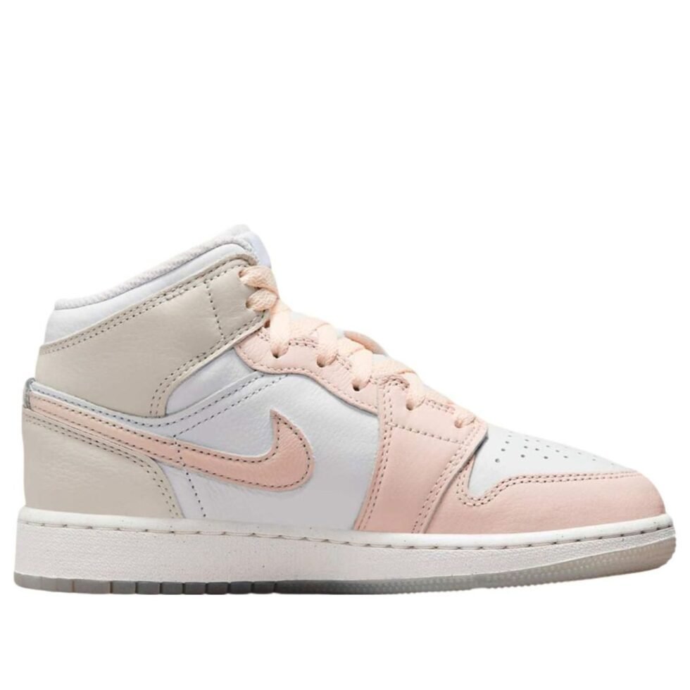 (GS) Air Jordan 1 Mid 'Flamingo' HJ5940-100 - Image 2