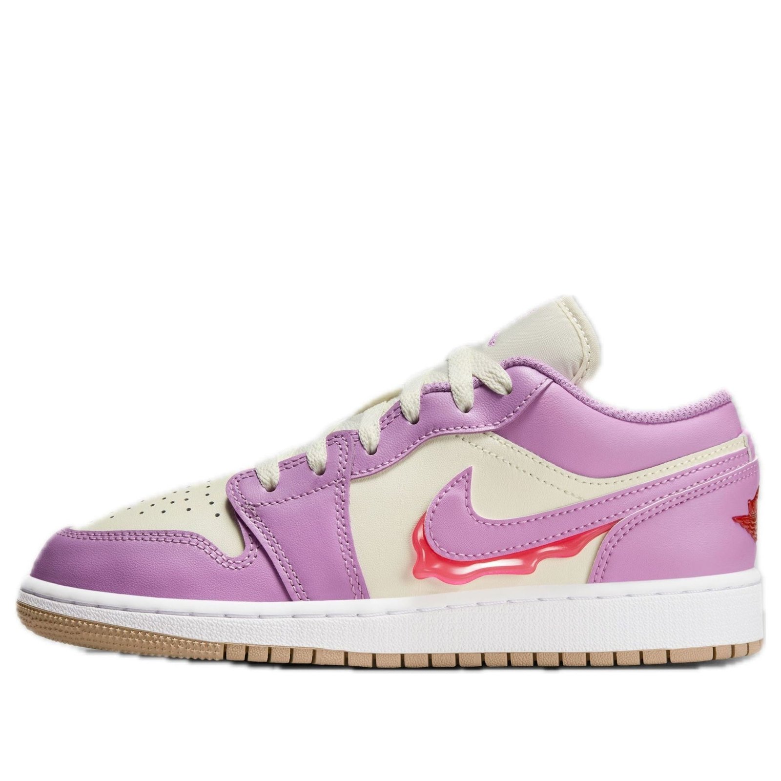 (GS) Air Jordan 1 Low SE 'Lush Fuchsia Pale Ivory' HJ5961-500