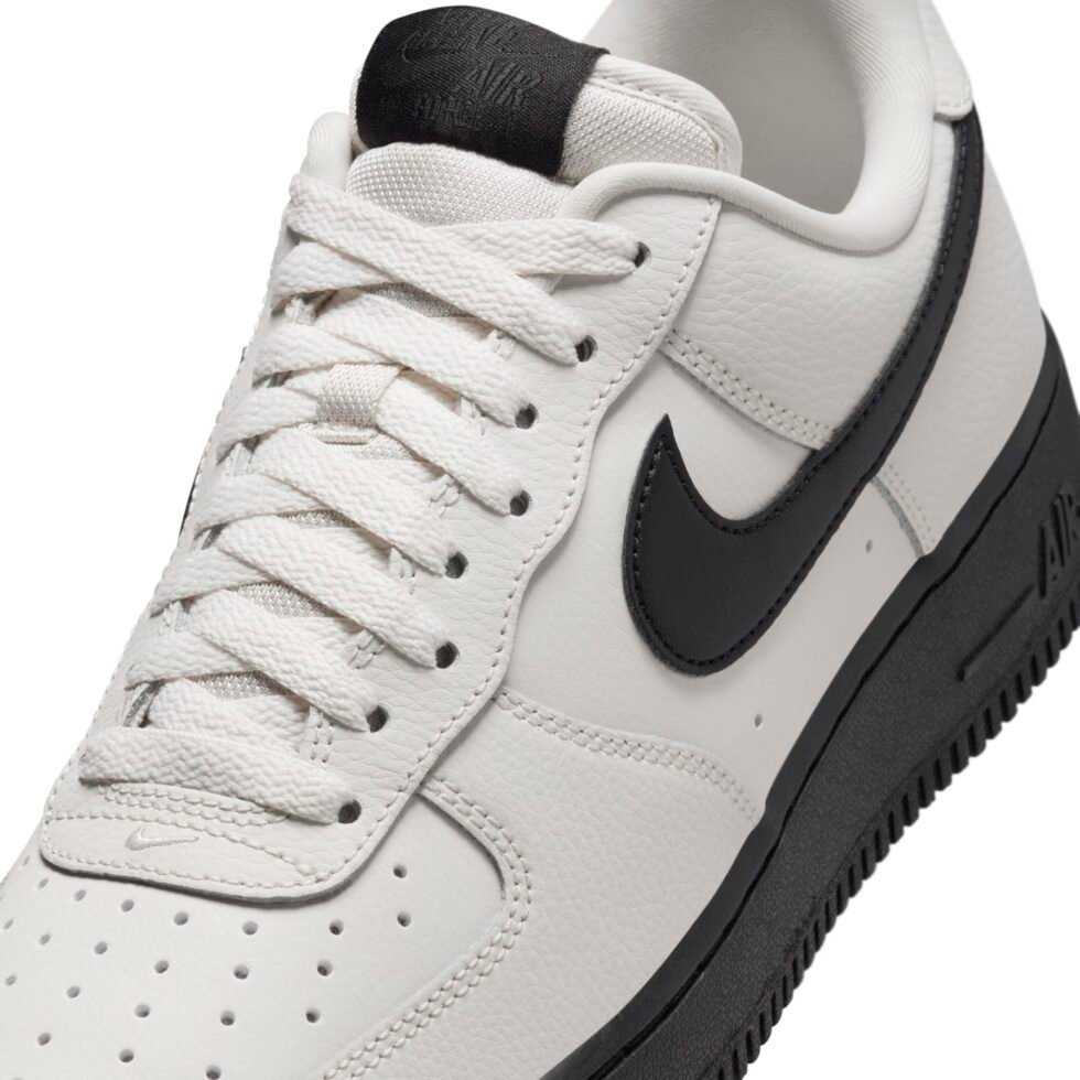 (WMNS) Nike Air Force 1 '07 'Phantom Grey Black' HJ7180-030 - Image 7