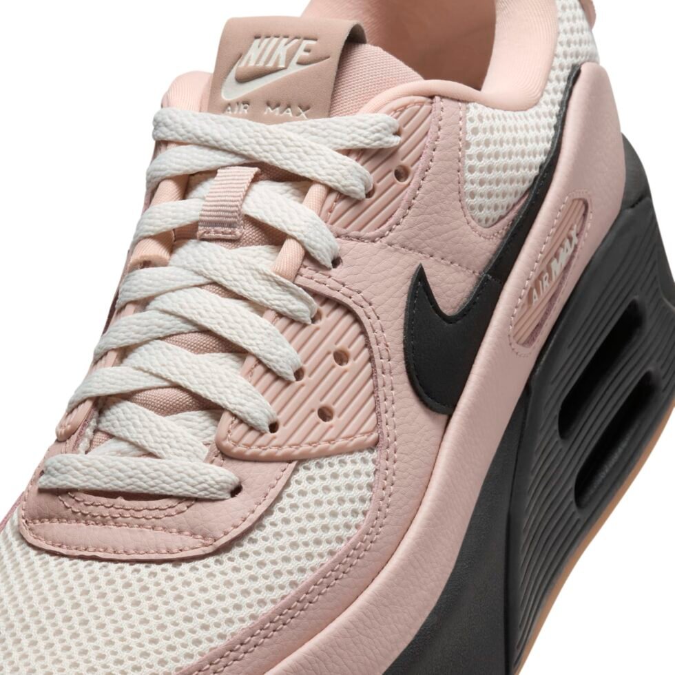 (WMNS) Nike Air Max 90 LV8 'Pink Oxford Black' HJ7239-699 - Image 7