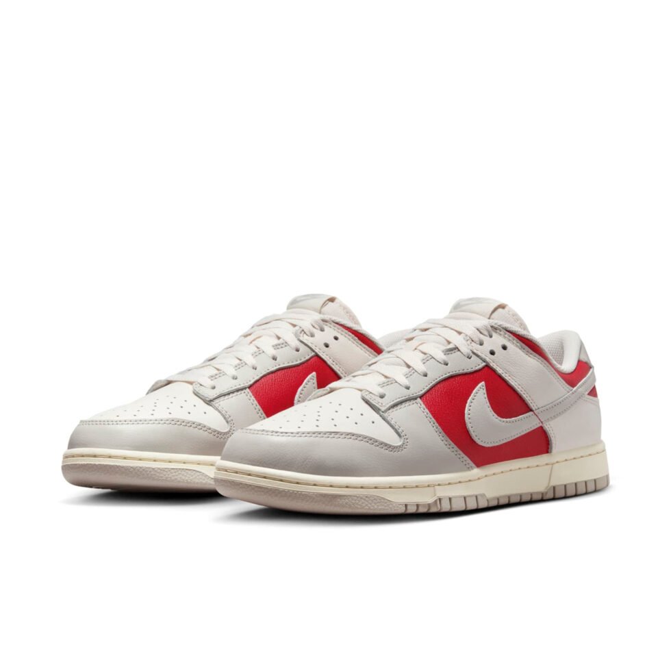 Nike Dunk Low Retro 'Light Iron Ore Gym Red' HJ9093-030 - Image 2