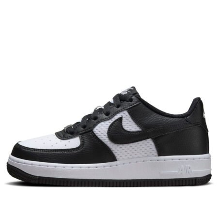 (GS) Nike Air Force 1 Low 'Black White Mesh' HJ9201-001