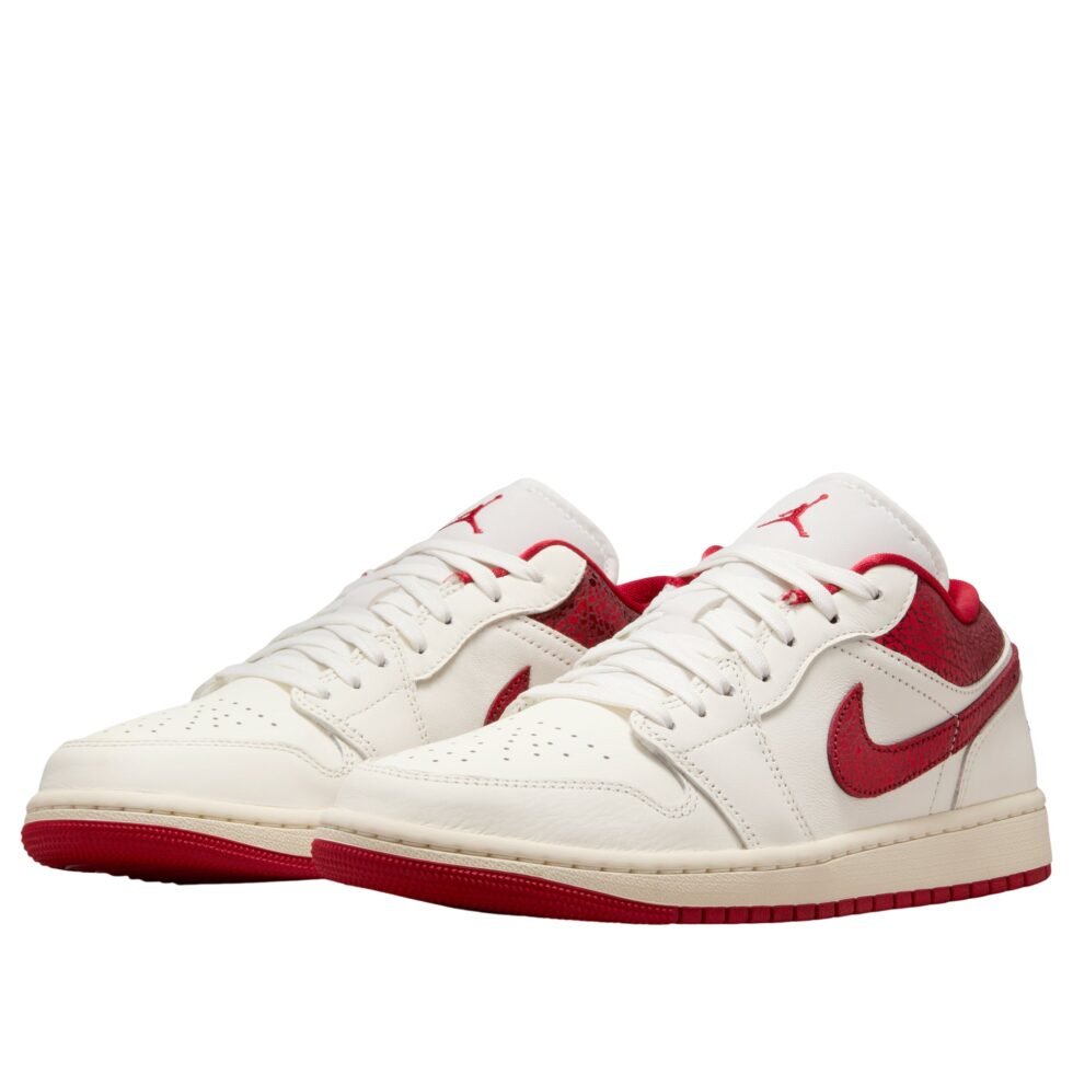 (WMNS) Air Jordan 1 Low SE 'Ruby' HJ9338-106 - Image 4