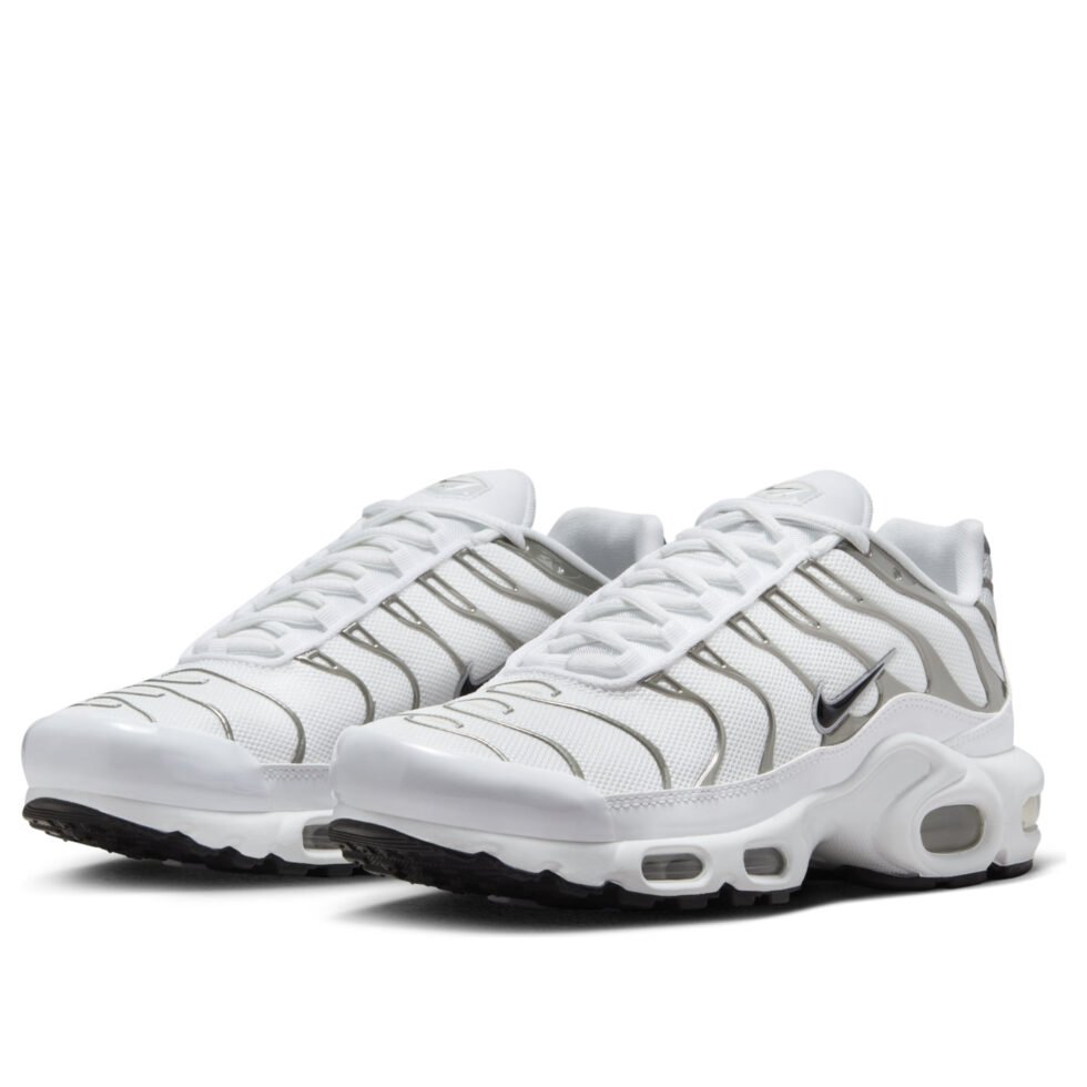 (WMNS) Nike Air Max Plus SE 'White Chrome Silver' HJ9743-100 - Image 4