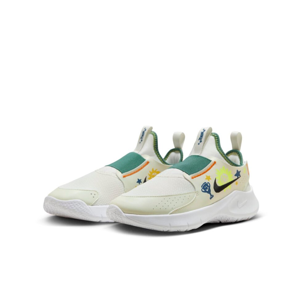 (GS) Nike Flex Runner 3 'Sail Bicoastal'  HM3717-101 - Image 2