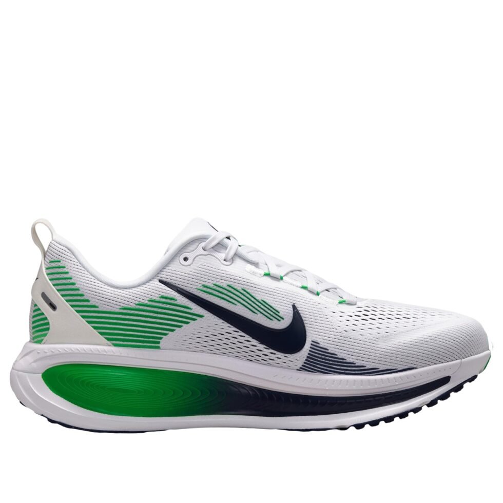Nike ZoomX Vomero 18 'White Green Spark Midnight Navy' HM6803-115 - Image 2