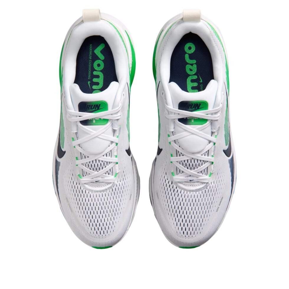 Nike ZoomX Vomero 18 'White Green Spark Midnight Navy' HM6803-115 - Image 3