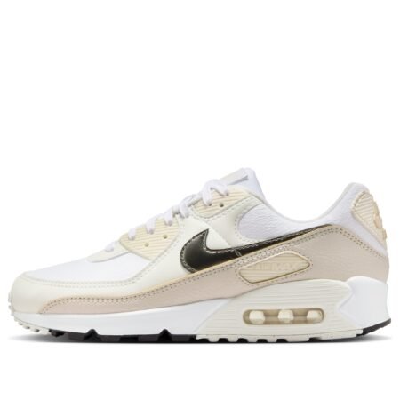 (WMNS) Nike Air Max 90 'White Light Orewood Brown' HM8128-101