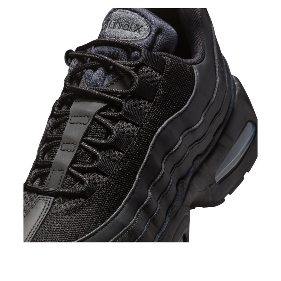 Nike Air Max 95 Big Bubble 'Triple Black' HM8755-001 - Image 5