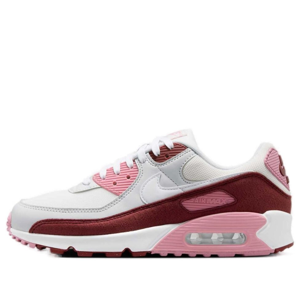 (WMNS) Nike Air Max 90 'Dark Team Red Platinum Tint' HM9451-600