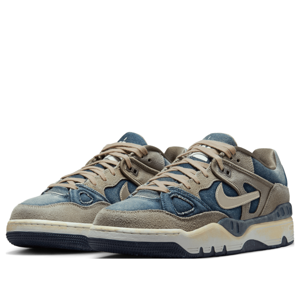 Nike x Levi's x Nigo Air Force 3 Low SP 'Olive Grey' HQ0262-001 - Image 5