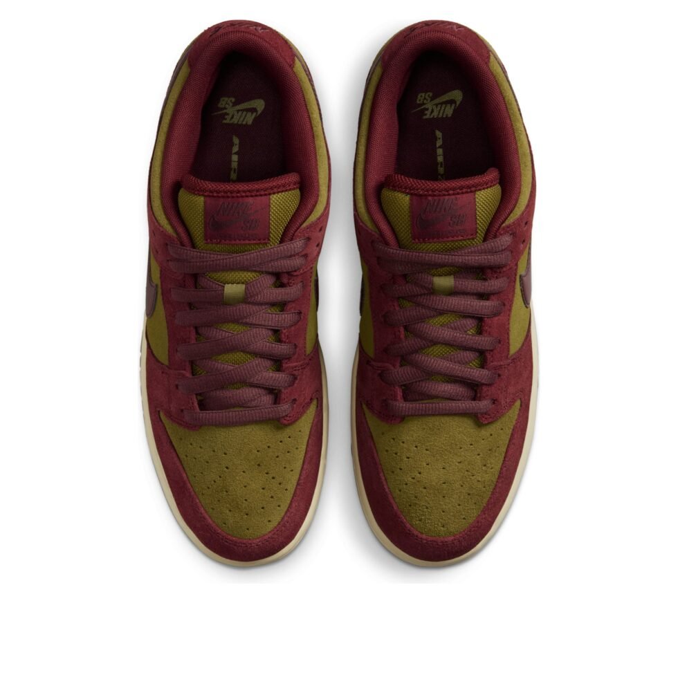 Nike SB Dunk Low 'Dark Team Red Olive Flak' HQ1625-600 - Image 2