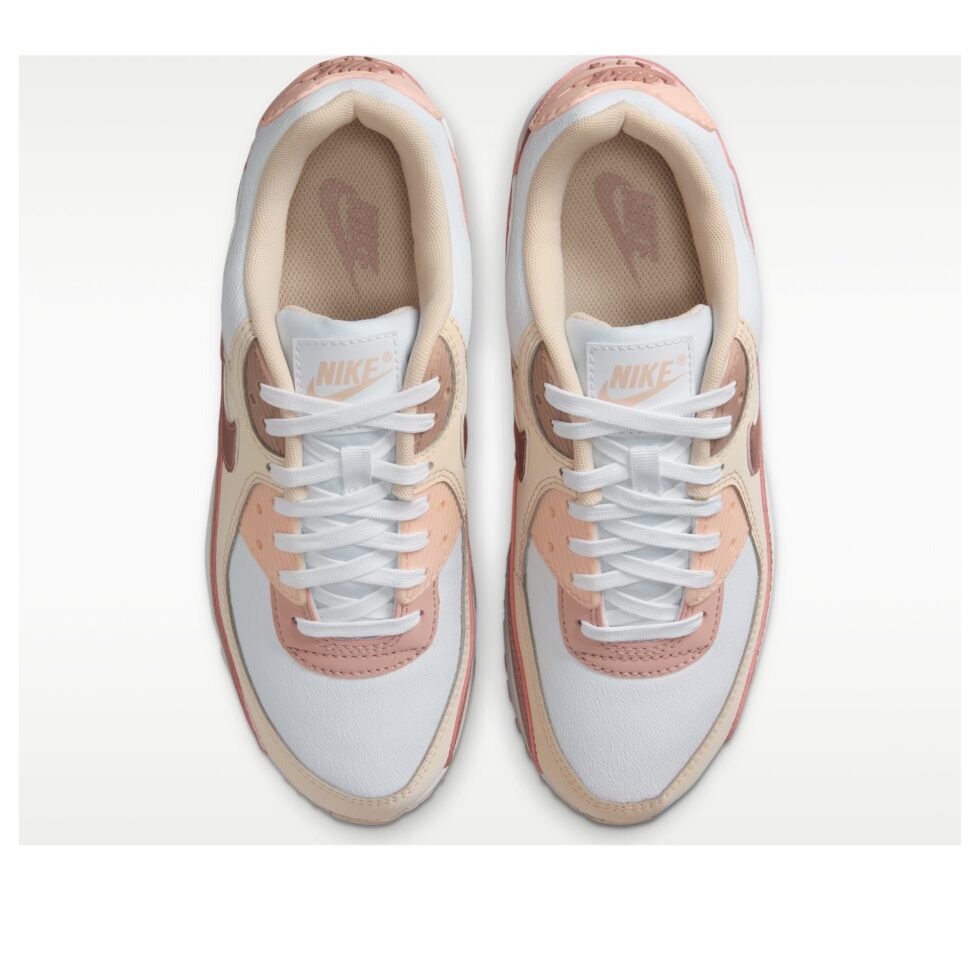 (WMNS) Nike Air Max 90 Next Nature Premium 'Washed Coral Particle Pink' HQ1783-100 - Image 2
