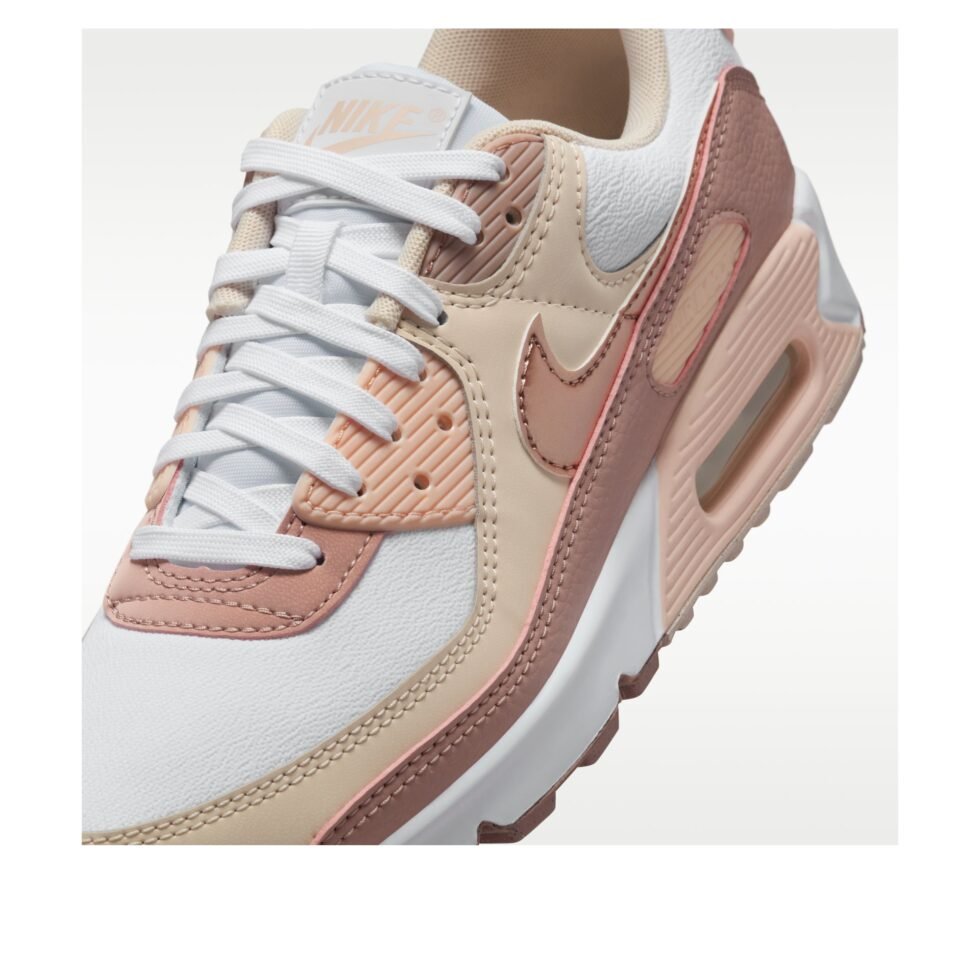 (WMNS) Nike Air Max 90 Next Nature Premium 'Washed Coral Particle Pink' HQ1783-100 - Image 5