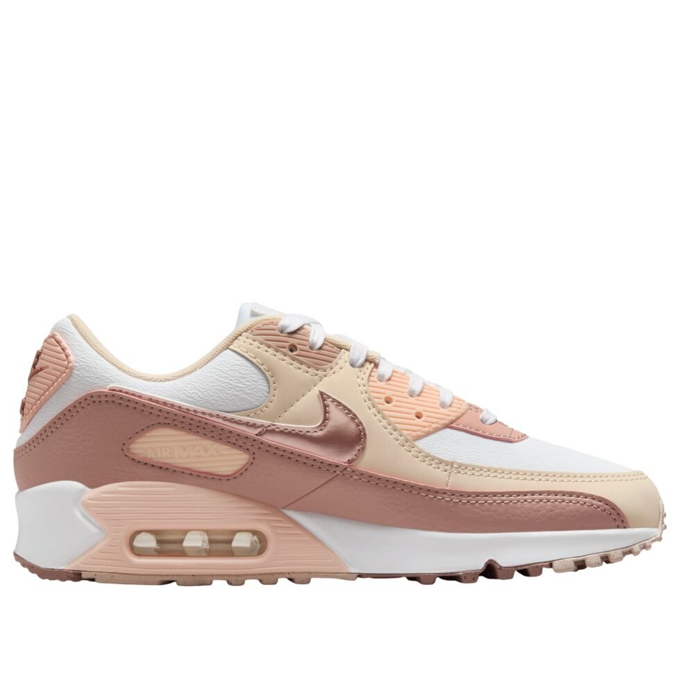 (WMNS) Nike Air Max 90 Next Nature Premium 'Washed Coral Particle Pink' HQ1783-100 - Image 6