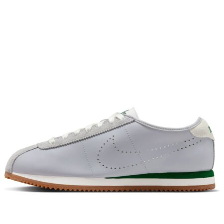 (WMNS) Nike Cortez Leather 'Wolf Grey Summit White Green Gum' HQ1841-001