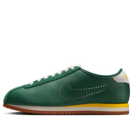 (WMNS) Nike Cortez Leather 'Gorge Green Amarillo Gum' HQ1841-300