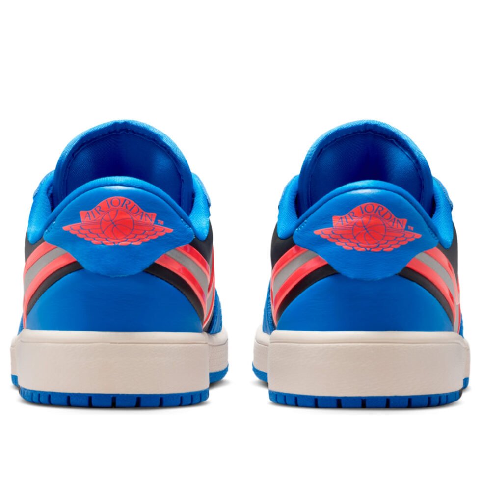 (GS) Air Jordan 1 Low RM 'Photo Blue Silver Hot Lava'  HQ2024-400 - Image 3