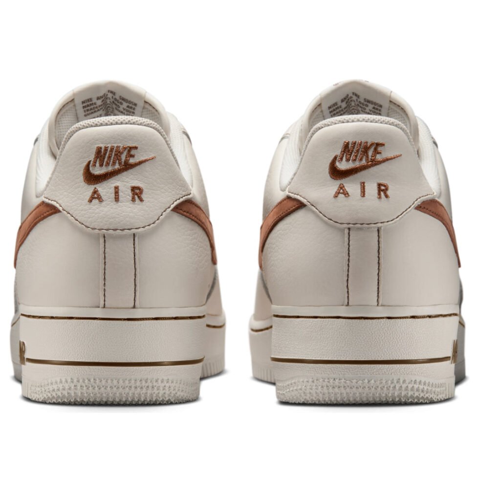 Nike Air Force 1 '07 LV8 'Ivory Saddle Brown' HQ2037-101 - Image 3