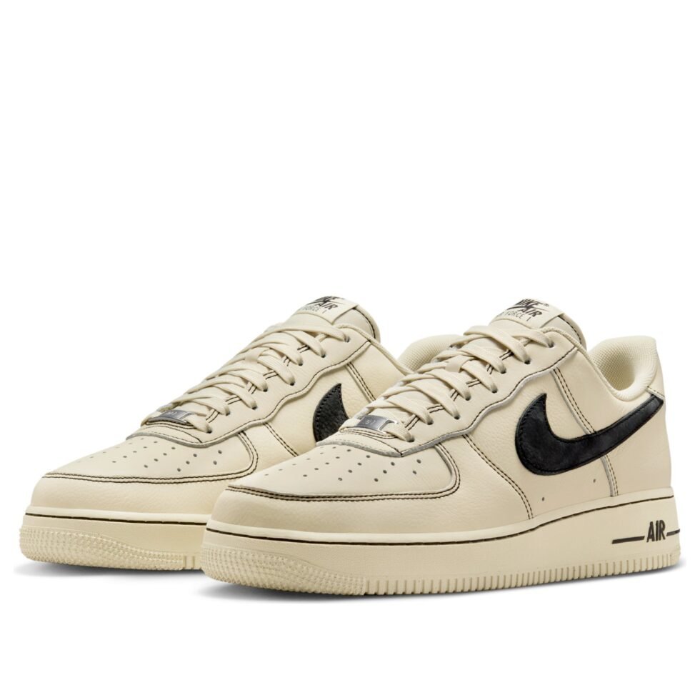 Nike Air Force 1 Low 'Light Khaki Black' HQ2037-200 - Image 4