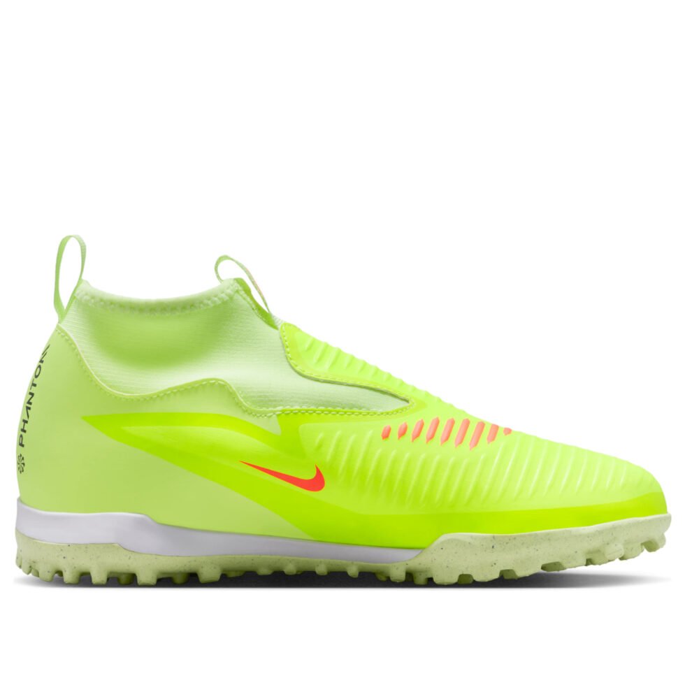 (GS) Nike Jr. Phantom 6 High Academy TF 'Hyper Crimson Limelight' HQ2049-800 - Image 6