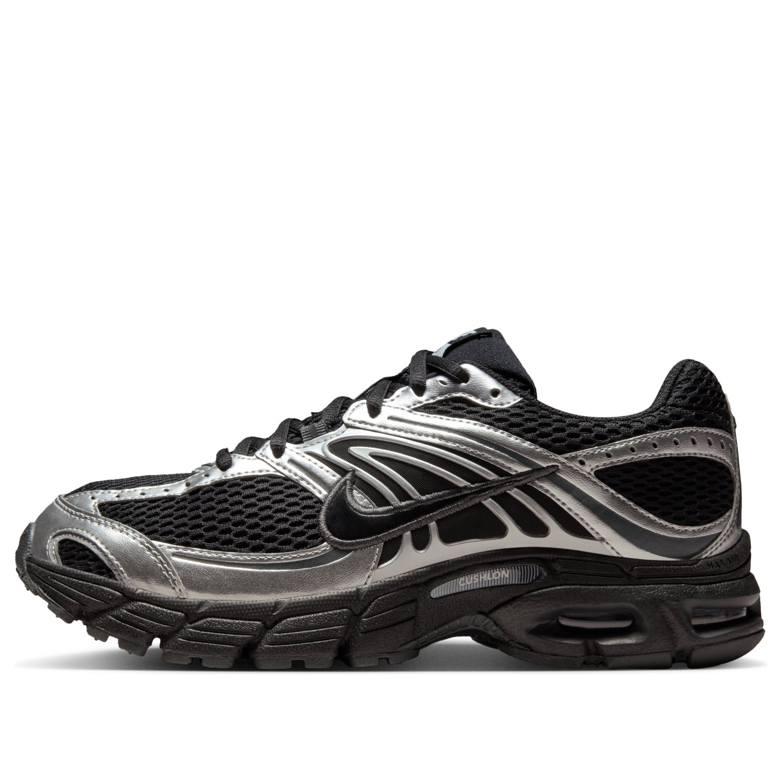 (WMNS) Nike Air Max Moto 2K 'Black Metallic Silver' HQ2056-007