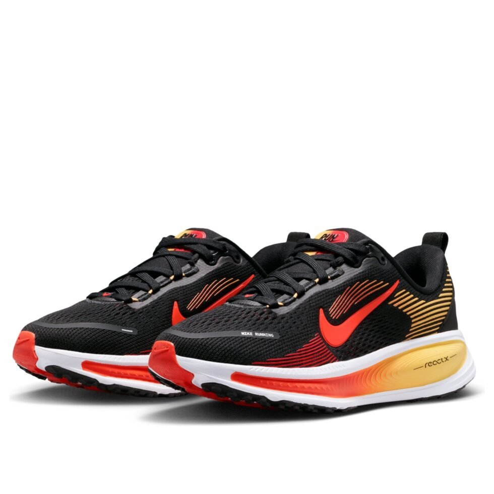 (GS) Nike Air Zoom Vomero 18 'Black Crimson Topaz Gold' HQ2157-009 - Image 4