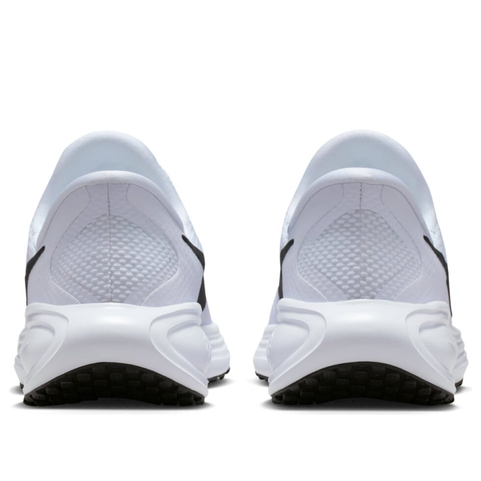 (WMNS) Nike Revolution 8 Easyon 'White Black Wolf Grey'  HQ2415-100 - Image 3