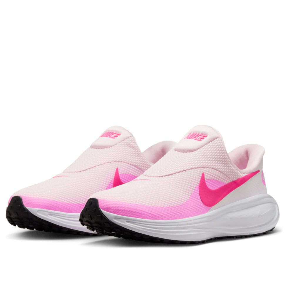 (WMNS) Nike Revolution 8 Easyon 'Pink Foam Hyper Pink' HQ2415-600 - Image 4